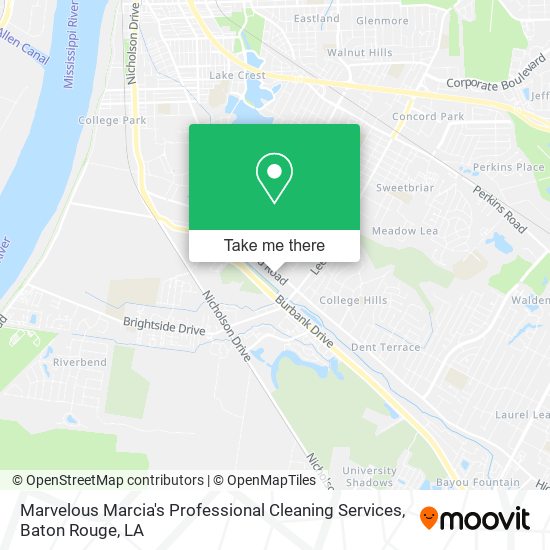 Mapa de Marvelous Marcia's Professional Cleaning Services