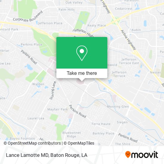 Lance Lamotte MD map
