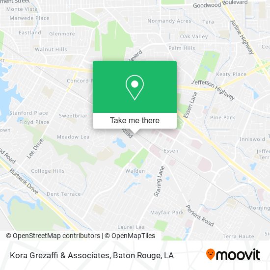 Mapa de Kora Grezaffi & Associates