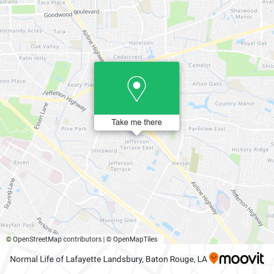 Mapa de Normal Life of Lafayette Landsbury