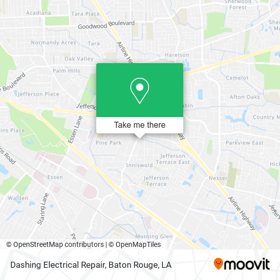 Dashing Electrical Repair map