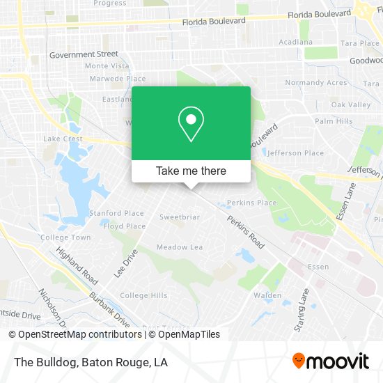 Mapa de The Bulldog