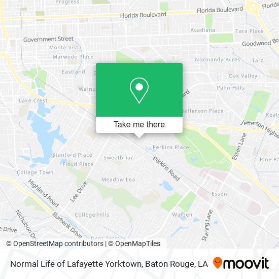 Mapa de Normal Life of Lafayette Yorktown