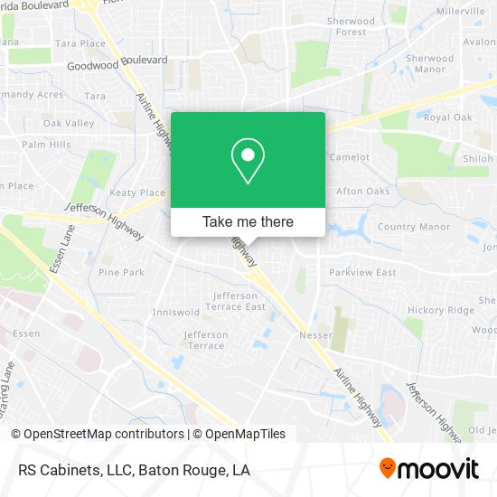 Mapa de RS Cabinets, LLC