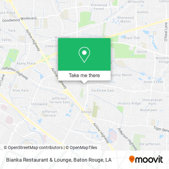 Bianka Restaurant & Lounge map