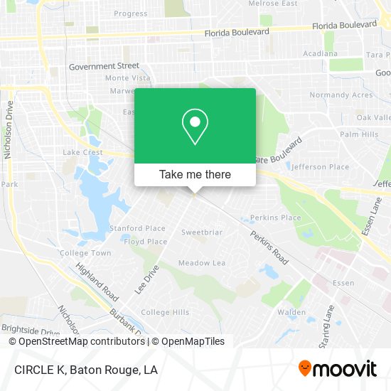 Mapa de CIRCLE K