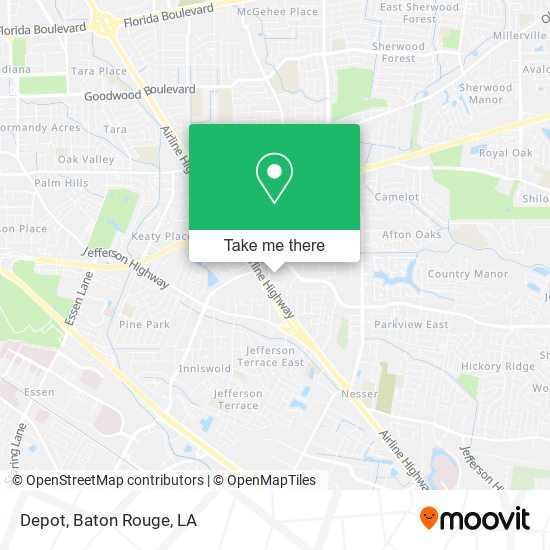 Mapa de Depot