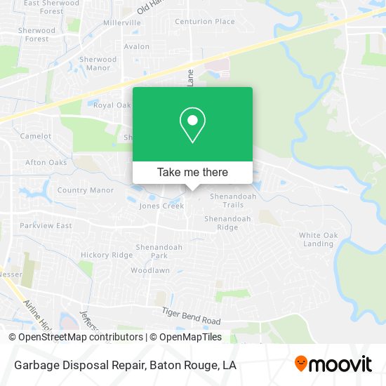 Mapa de Garbage Disposal Repair