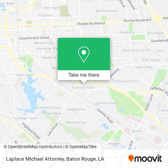 Mapa de Laplace Michael Attorney