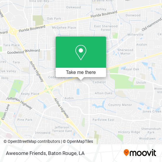 Mapa de Awesome Friends