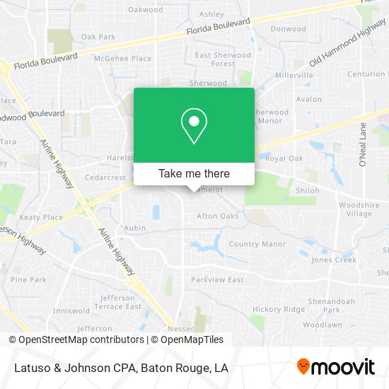 Latuso & Johnson CPA map