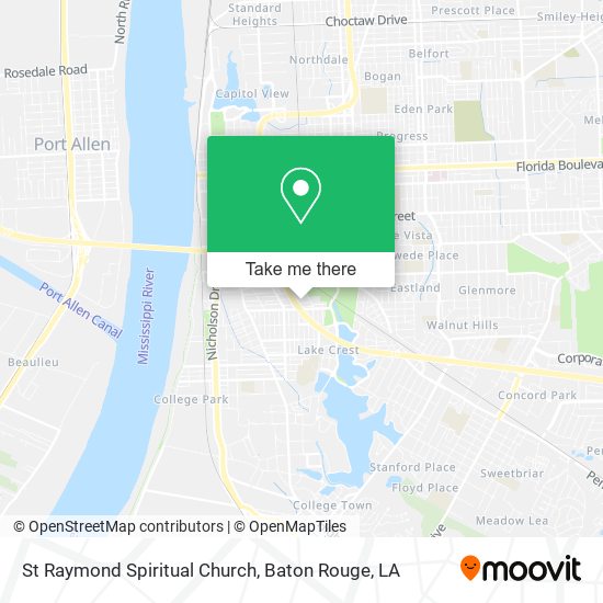 St Raymond Spiritual Church map