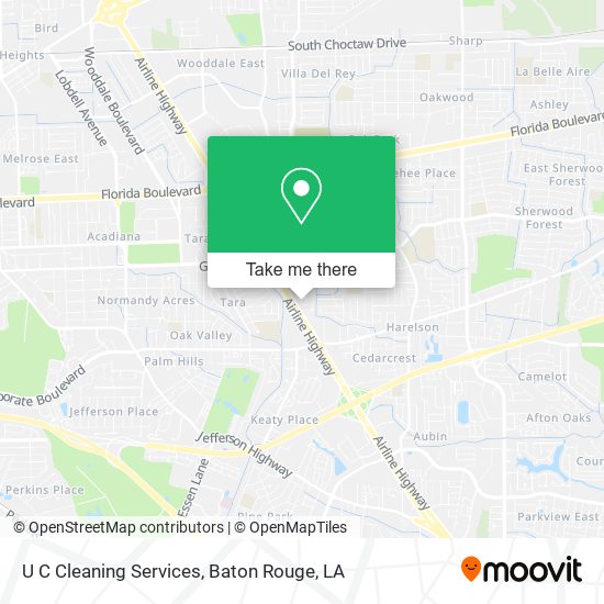Mapa de U C Cleaning Services