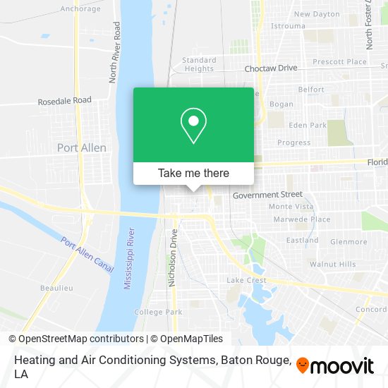 Mapa de Heating and Air Conditioning Systems