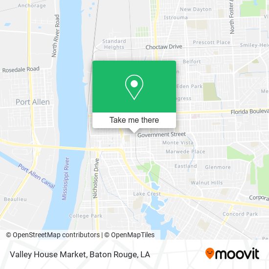 Mapa de Valley House Market