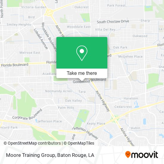Mapa de Moore Training Group