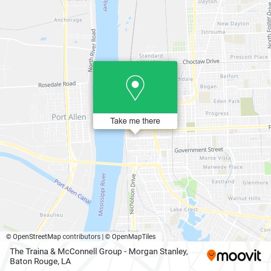 The Traina & McConnell Group - Morgan Stanley map