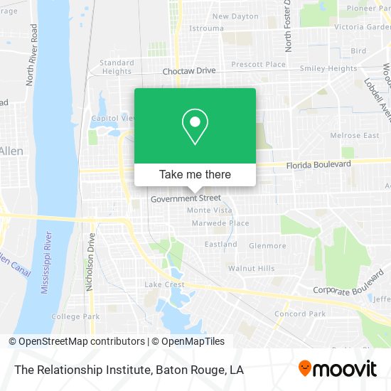 Mapa de The Relationship Institute