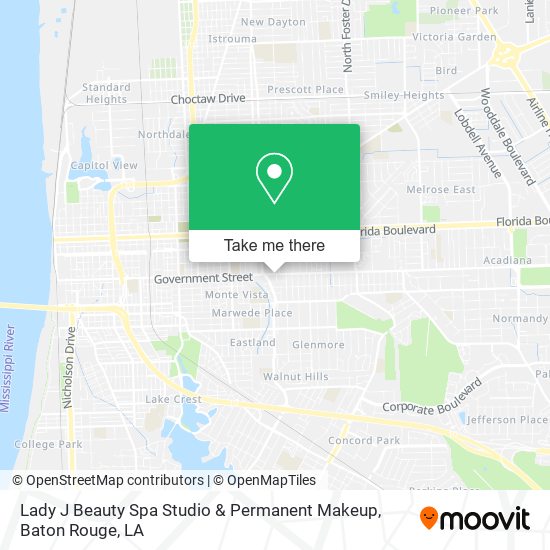 Mapa de Lady J Beauty Spa Studio & Permanent Makeup
