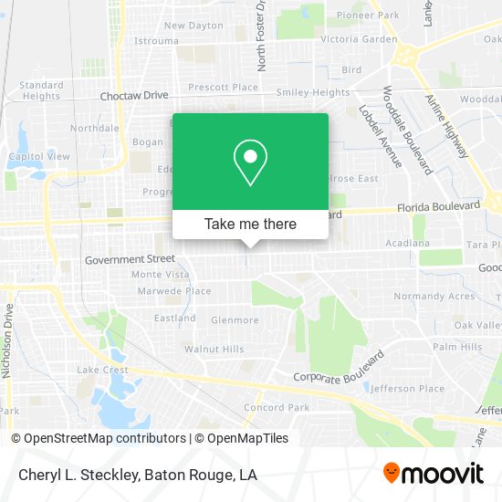 Mapa de Cheryl L. Steckley
