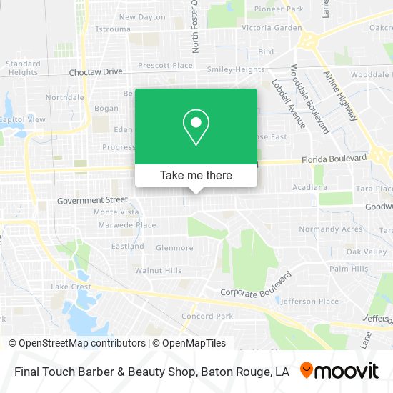 Final Touch Barber & Beauty Shop map