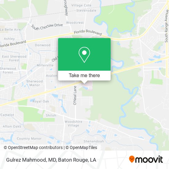 Mapa de Gulrez Mahmood, MD