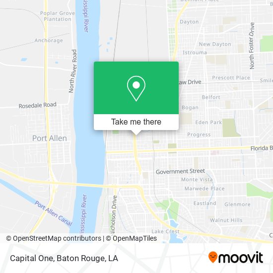 Mapa de Capital One