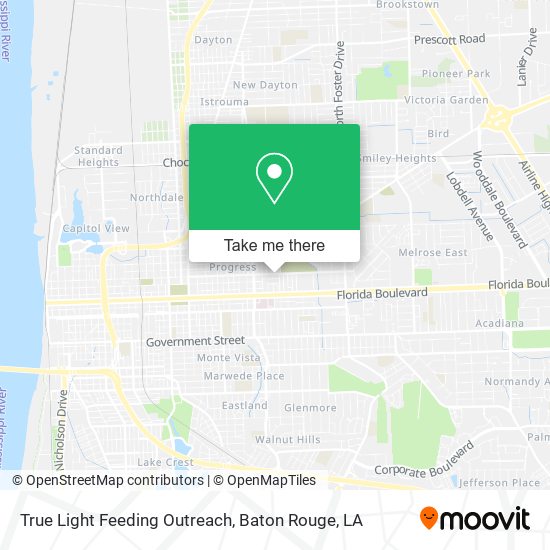 True Light Feeding Outreach map