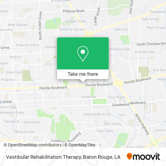 Mapa de Vestibular Rehabilitation Therapy