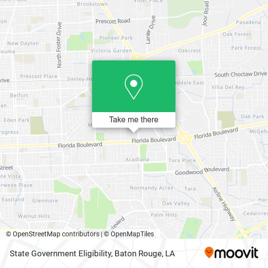 State Government Eligibility map