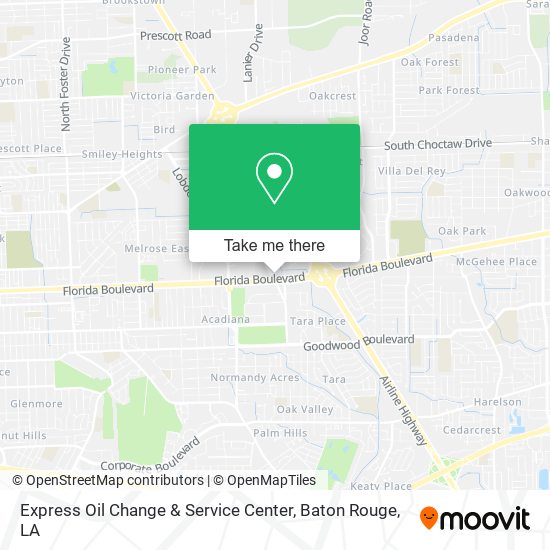 Express Oil Change & Service Center map