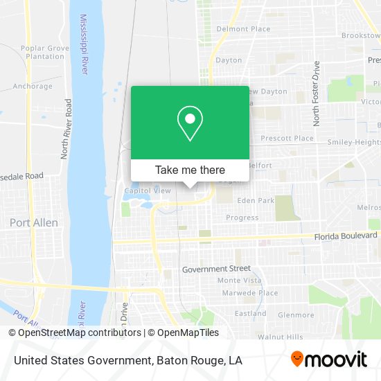 United States Government map