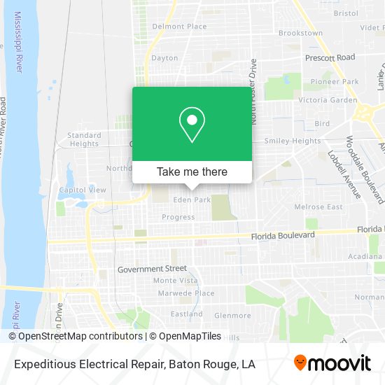 Mapa de Expeditious Electrical Repair