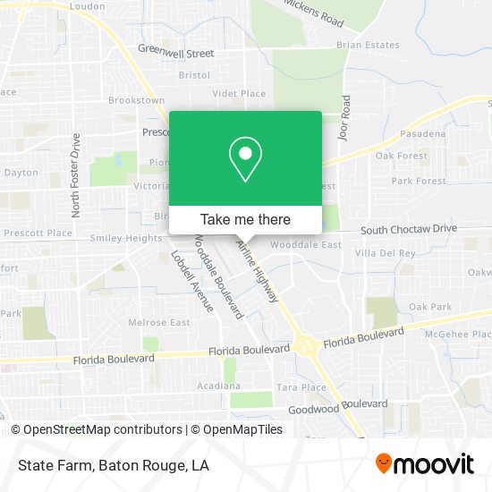 Mapa de State Farm