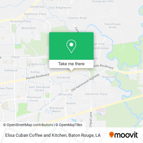 Mapa de Elisa Cuban Coffee and Kitchen