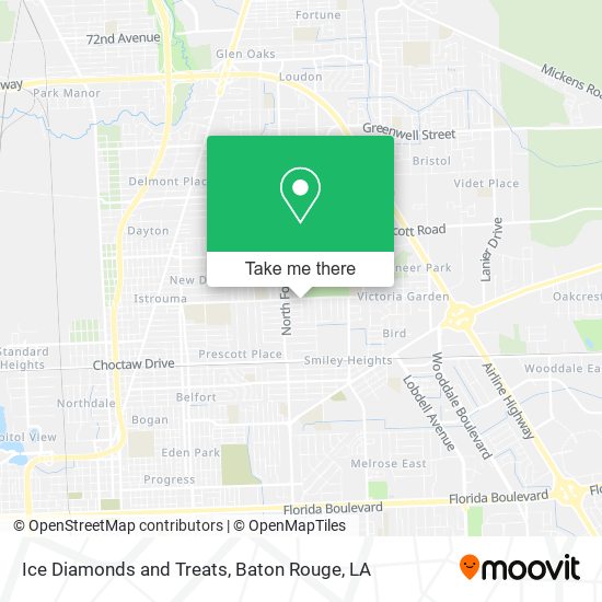 Mapa de Ice Diamonds and Treats