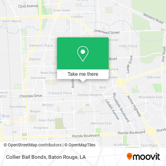 Mapa de Collier Bail Bonds