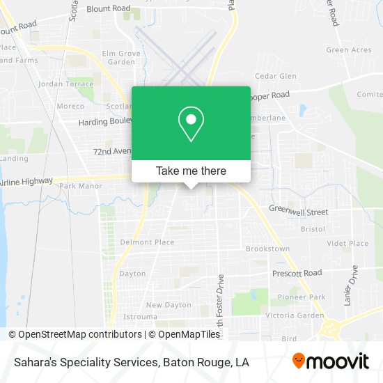 Mapa de Sahara's Speciality Services