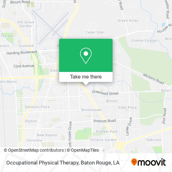 Occupational Physical Therapy map