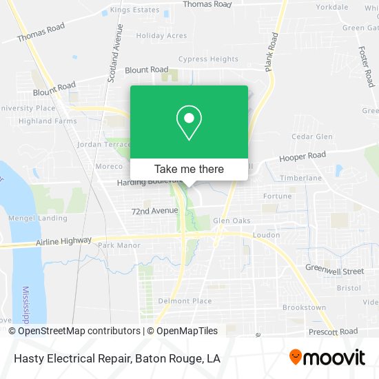 Mapa de Hasty Electrical Repair