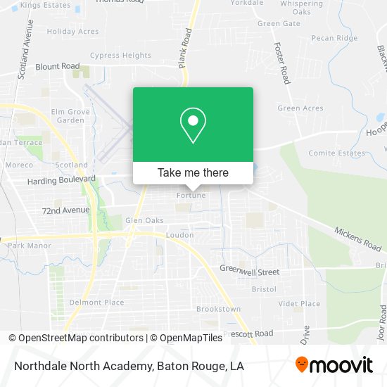 Mapa de Northdale North Academy