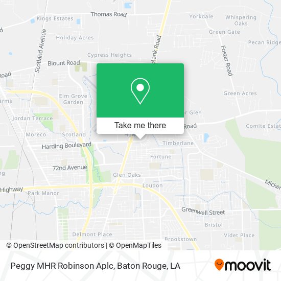 Peggy MHR Robinson Aplc map