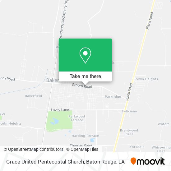 Grace United Pentecostal Church map