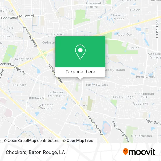 Checkers map