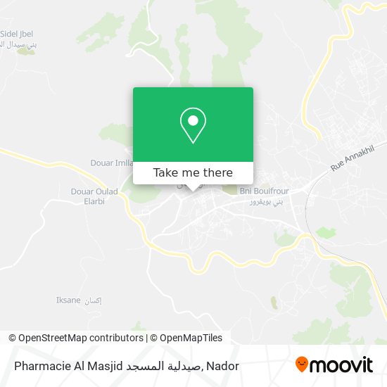 Pharmacie Al Masjid صيدلية المسجد map