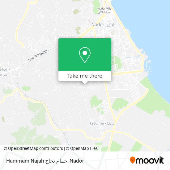 Hammam Najah حمام نجاح map