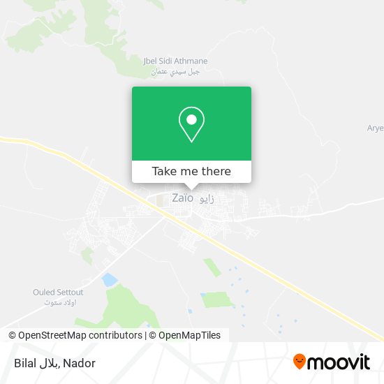 Bilal بلال map