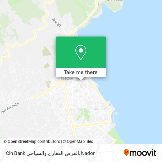 Cih Bank القرض العقاري والسياحي map