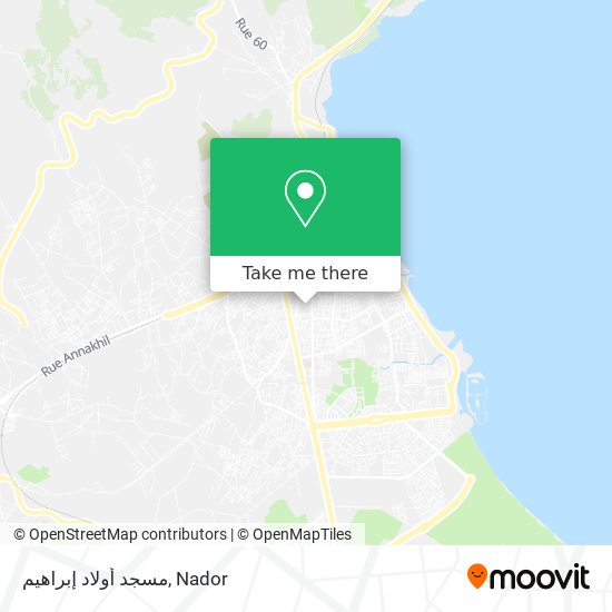 مسجد أولاد إبراهيم map