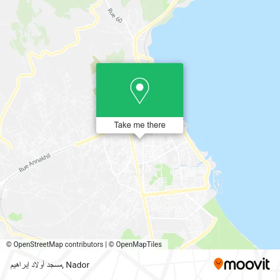 مسجد أولاد إبراهيم map